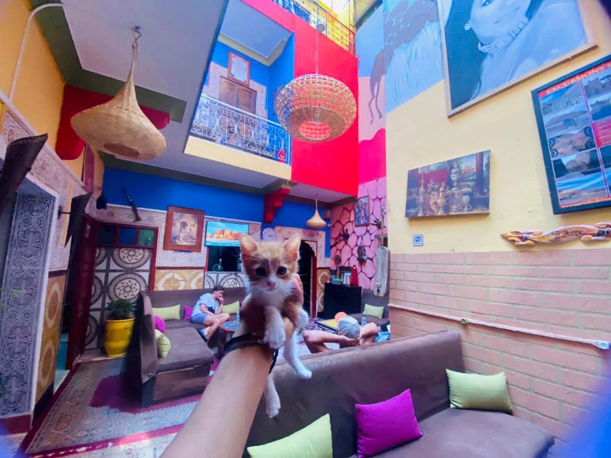 Hostel Marrakech Rouge มาร์ราเกช ภายนอก รูปภาพ