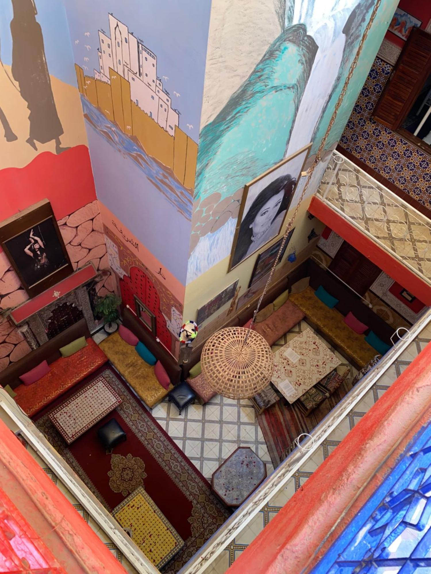 Hostel Marrakech Rouge มาร์ราเกช ภายนอก รูปภาพ