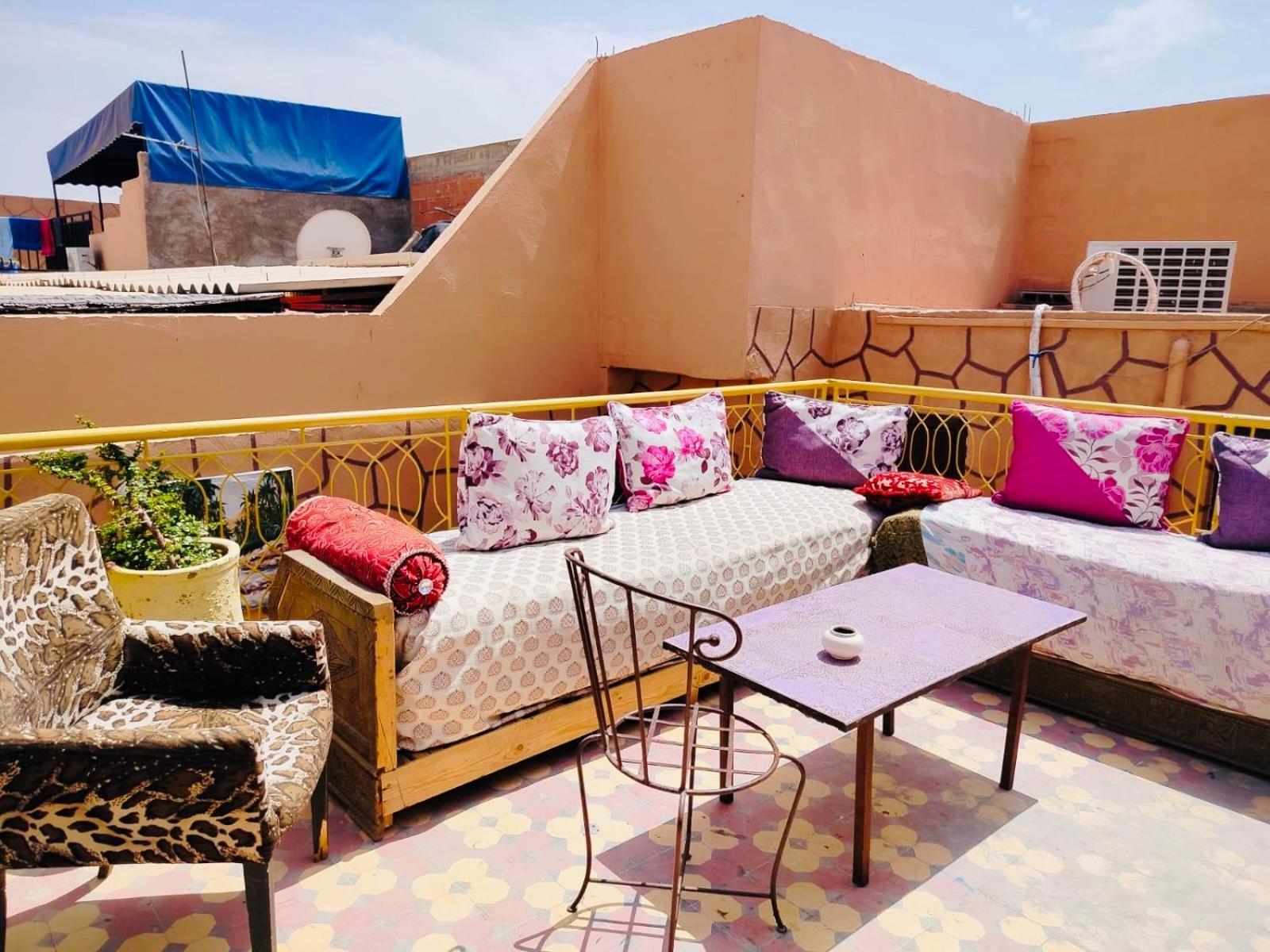Hostel Marrakech Rouge มาร์ราเกช ภายนอก รูปภาพ
