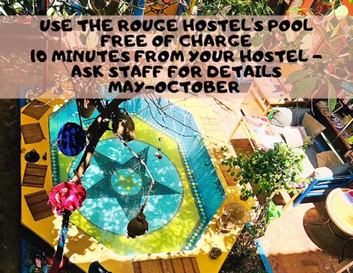 Hostel Marrakech Rouge มาร์ราเกช ภายนอก รูปภาพ